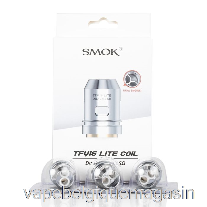 Vape Jetable Smok Tfv16 Lite Bobines De Remplacement Bobines à Double Maille 0,15ohm